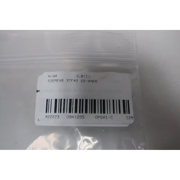 Contactador de CA Siemens 120V-Ac 30A 10Hp - 3TF42 22-0AK6