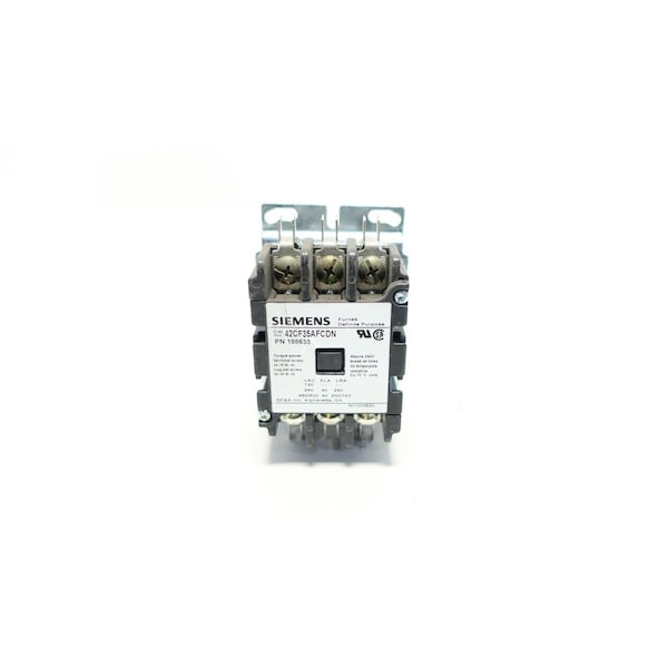Contactor de CA de 120VAc 40A de Siemens Furnas - 42CF35AFCDN