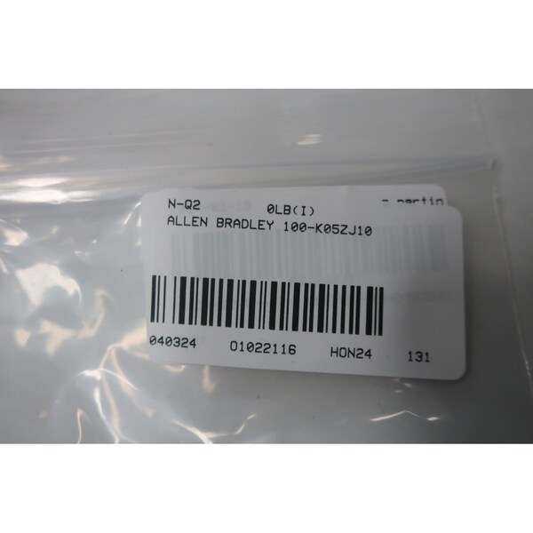 Allen Bradley 24V-DC 12A AMP 3HP AC CONTACTOR - 100-K05ZJ10