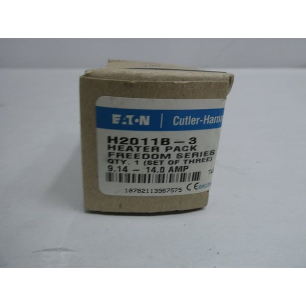 Eaton Cutler-Hammer FREEDOM  9.14-14A ELEMENTO CALEFACTOR DE RELÉ DE SOBRECARGA, 3PK - H2011B
