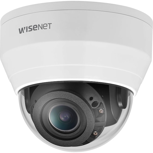Samsung Network Indoor Dome Camera, 5Mp 30Fps, Motorized Vari-Focal Lens 3.1X - QND-8080R