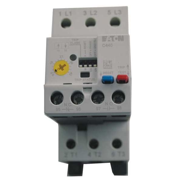Relevador de sobrecarga Eaton, 0.33 a 1.65A, electrónico, 3 polos - XTOE1P6CGSS