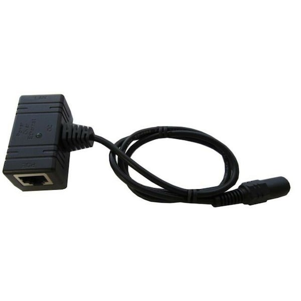 Tycon Systems Gigabit Passive PoE Inserter, Shielded - POE-INJ-1000-S