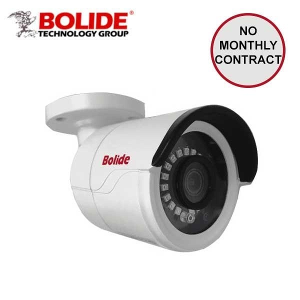 Bolide H.265 5MP 3.6mm Fixed Lens IP66 IR Bullet Camera, POE, 12VDC, IR Up to 75ft, NDAA Compliant - BOL-BN8035-NDAA
