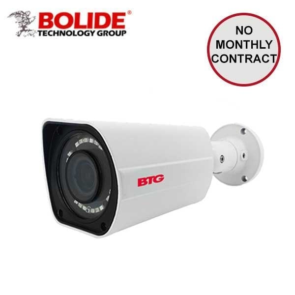 Bolide 1080P AHD / TVI / CVI / Analog Bullet Camera, 1/3" CMOS, 2.8-12mm Varifocal Lens, IR Up to 100 ft.,  - BOL-BTG1236-28AHQ