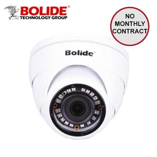 Bolide 5.0MP AHD / TVI / CVI / Analog Eyeball Camera, 1/2.7 CMOS, 2.8mm Wide Angle Lens, IR Up to 65 ft., C - BOL-BC1509IROD-28W