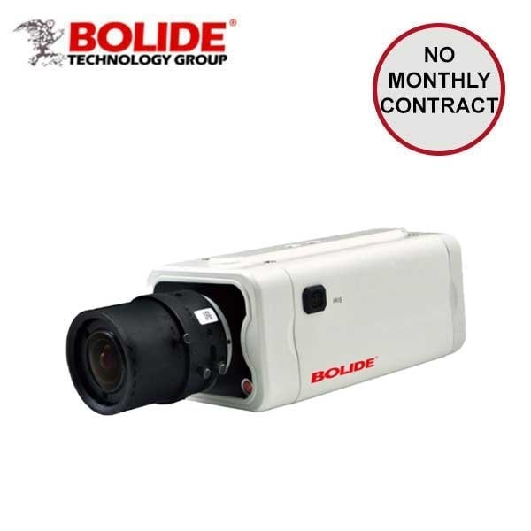 Bolide H.265 2MP Box Camera, POE, 12VDC, BNC Output, SD Card Slot - BOL-BN7002
