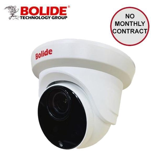 Bolide H.265 5MP 2.8-12mm Motorized Lens Varifocal IP67 IR Eyeball Camera, POE, 12VDC, BNC Output, SD Card - BOL-BN8029AI-NDAA