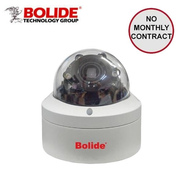 Bolide 5.0MP AHD / TVI / CVI / Analog Vandalproof Dome Camera, 1/3" CMOS, 6.0-22mm Wide Angle Motorized Var - BOL-BC1509AVAIRM-22-AHQ