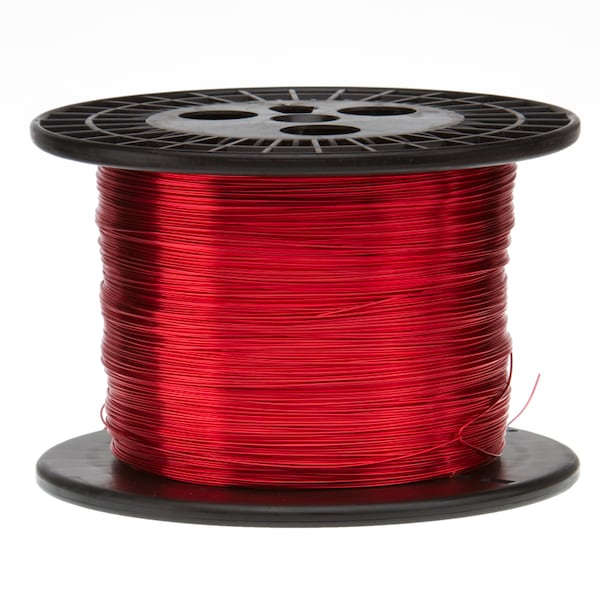 Alambre Magnético Remington Industries, MW 80-C, 14 AWG, Rojo - 14HNS
