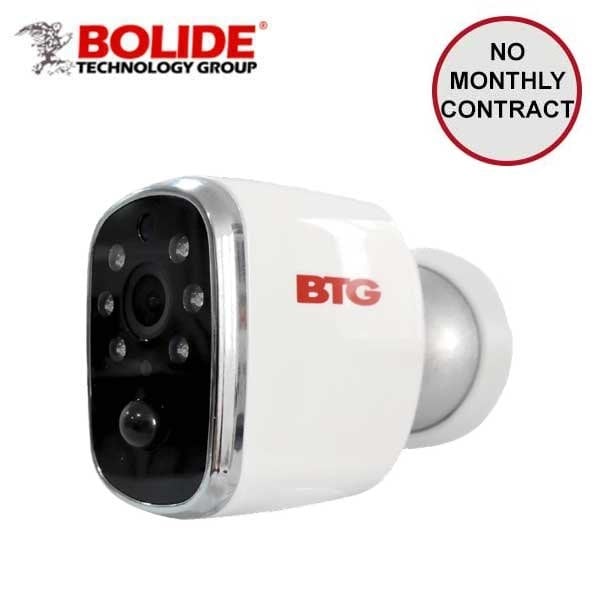 Bolide Wi-Fi IP Camera, 10800P/30FPS, 170 Degree view angle, 
Stand by Time up to 6 months, IR 15 ft, Wirel - BOL-BTG-WIP80P