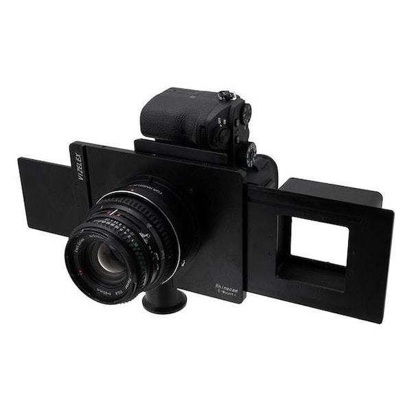 Fotodiox Fotodiox  Vizelex RhinoCam Plus for Sony Alpha E-Mount Full Frame Mirrorless Camera Body For Shift Stitching 645 & Panoramic Sized Images with Hasselblad V Mount Medium Format Lenses - RhinoCam-SnyE-Plus-HBV