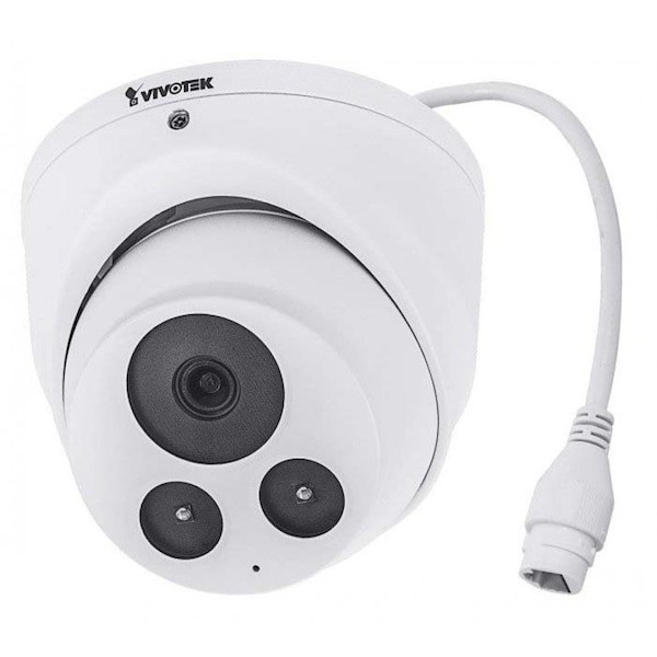 Vivotek 5MP 30M IR H.265 Outdoor WDR Pro Turret, IoTSecurity, 3.6mm - IT9380-HF3