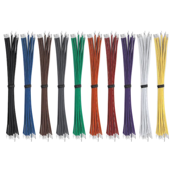 Alambre de Plomo Remington Industries, calibre 20 AWG, 10 colores, 1 pie