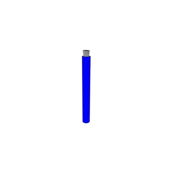 Cable de plomo UL 1028 de calibre 8 AWG, 133 hebras, 105C, 600V, cobre estañado, PVC, Azul, Se vende por pie - 1028/08T133-3ASC