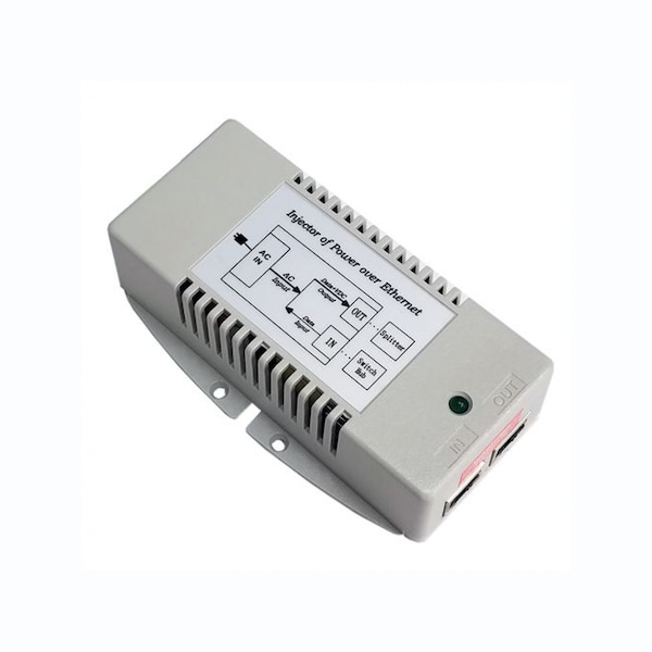 Tycon Systems 120/240VAC, 48V 50W GigE Pasv PoE Ins - TP-POE-HP-48G-RC