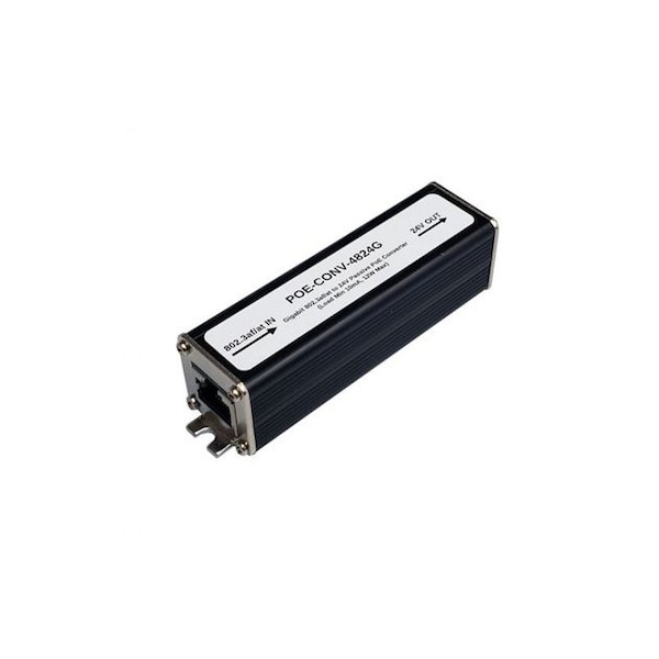 Tycon Systems 802.3af/at/bt to 24V Passive PoE Converter - POE-CONV-4824G