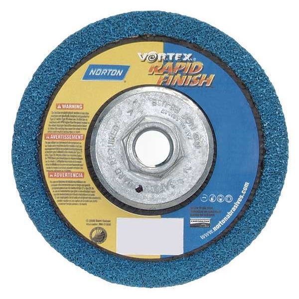 Ruedas de centro deprimido Norton Abrasives, Tipo 27, 4 1/2 pulgadas de diámetro, 0.5 pulgadas de grosor, tamaño de agujero de árbol 5/8"-11 - 66254429243