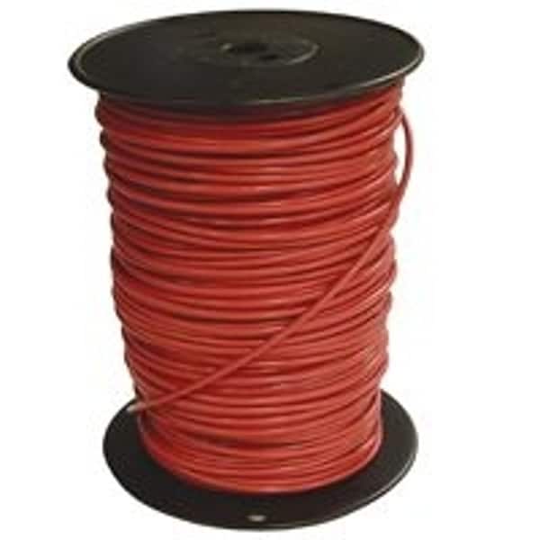 Cable de Construcción Southwire THHN; THWN-2, Cobre, 6 AWG, 1C, Rojo, 500 pies - 6RED-STRX500