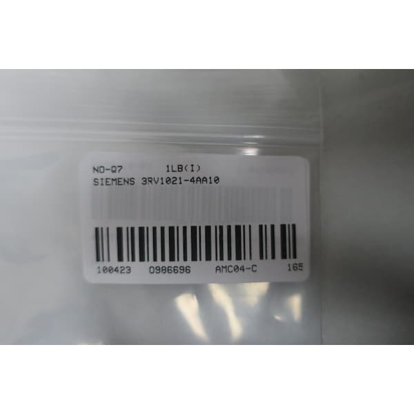 Arrancador manual de 10HP Siemens 11-16A AMP - 3RV1021-4AA10