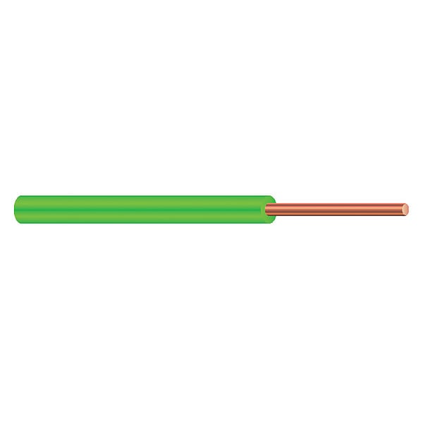 Southwire Non-Metallic Underground Feeder Cable, UF-B, 14 AWG, 1C C, Green, PVC, Solid, 600V AC, 500 ft - 545010505