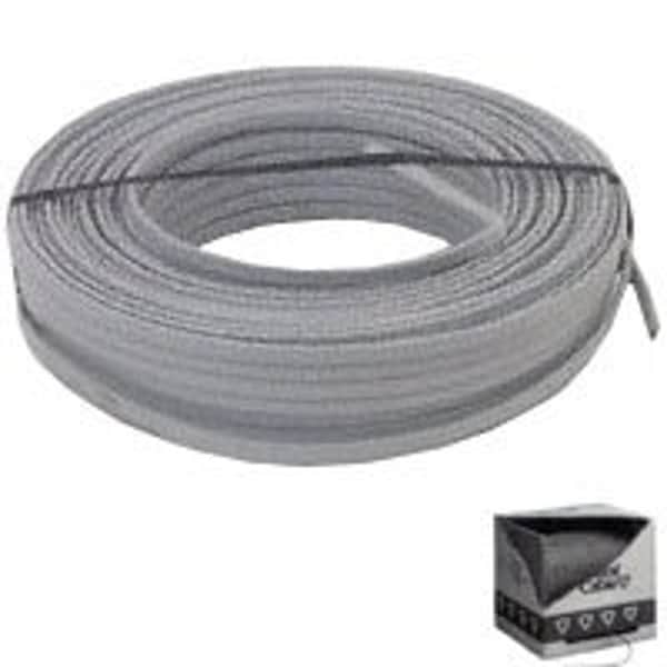 Romex THHN Building Wire, Copper, 10 AWG, 3C, Gray, 50 ft - 10/3UF-WGX50