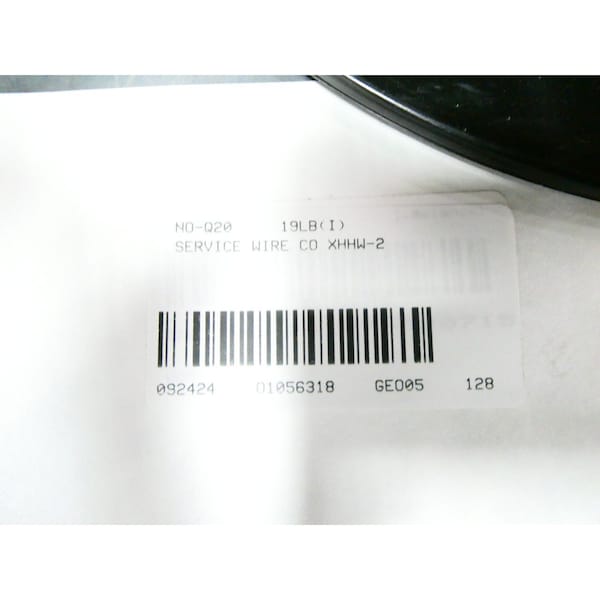 Service Wire Co XHHW Wire, Copper, 10 AWG, 1, Brown, Stranded, 500 ft - XHHW-2