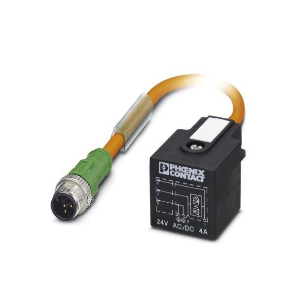 Phoenix Contact SAC-3P-M12MS/1 5-PUR/A-1L-Z VW Cable - 1439560