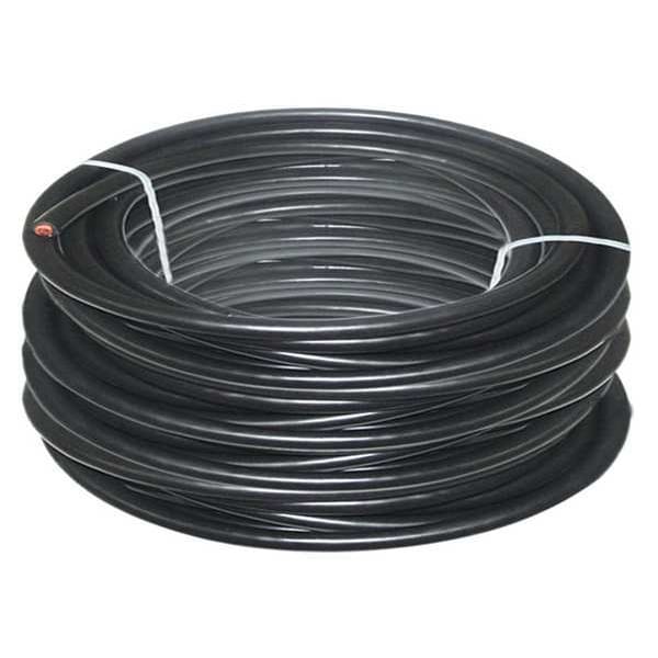 Westward Welding Cable, 6 AWG, 100 ft., Black, Rubber - 19YD95