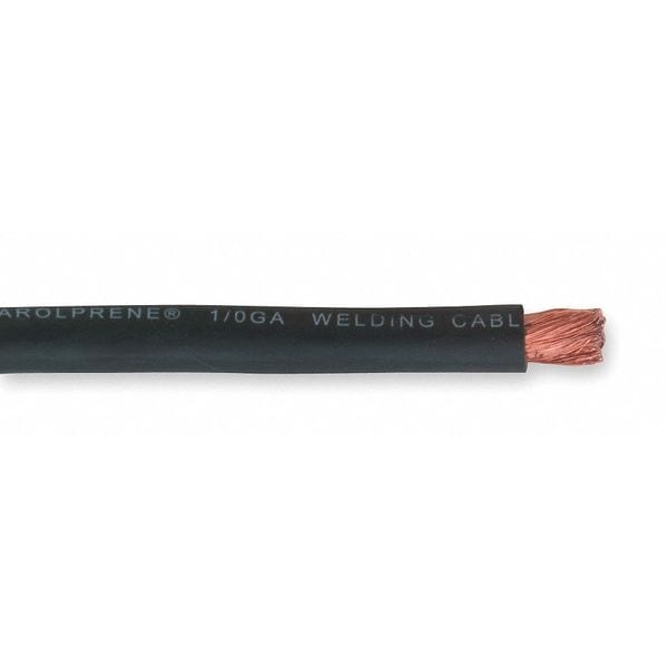Carol Welding Cable, 1AWG, 50ft, Black, Carolprene - 00.80JO.17542