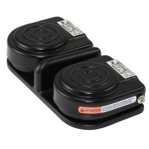 Linemaster Compact Twin Spdt 20-Amp Momentary - TWIN 492-S