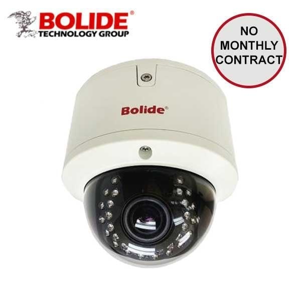 Bolide 5.0MP / 4.0MP / 2.0MP 9-in-1 AHD / TVI / CVI / Analog Vandal-Proof Dome Camera, 1/2.7 CMOS, 3.3 to 1 - BOL-BC1509AVAIR-AHN-12-24