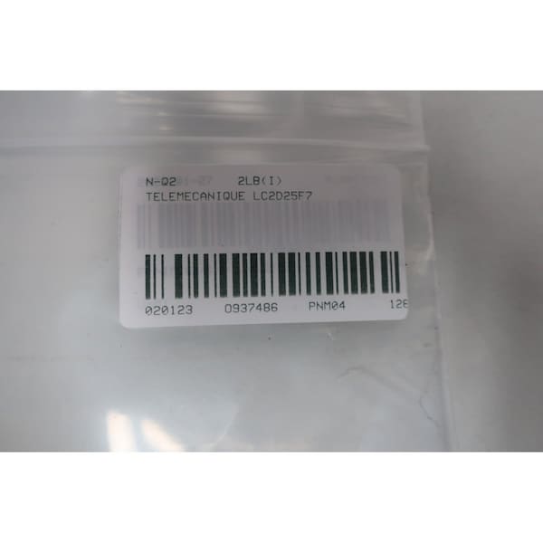 Contacto inversor Telemecanique Sensors 110VAc 15Hp, LC2D25F7 - LC2D25F7