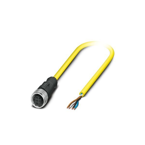 Phoenix Contact SAC-4P-10 0-547/M12FS BK - 1424904