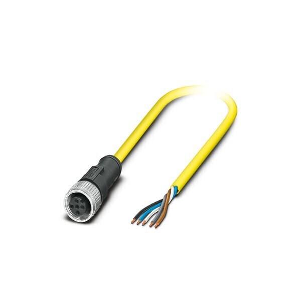 Phoenix Contact SAC-5P-10 0-542/M12FS BK - 1406167