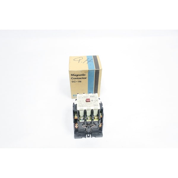 Contacto de CA de 110120VAc de 26A y 10Hp de Fuji Electric, SC1NUD 2NC0T0122 - SC-1N/UD 2NC0T0122