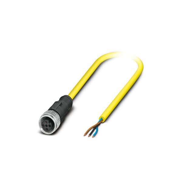 Phoenix Contact SAC-3P-10 0-542/M12FS BK - 1406322