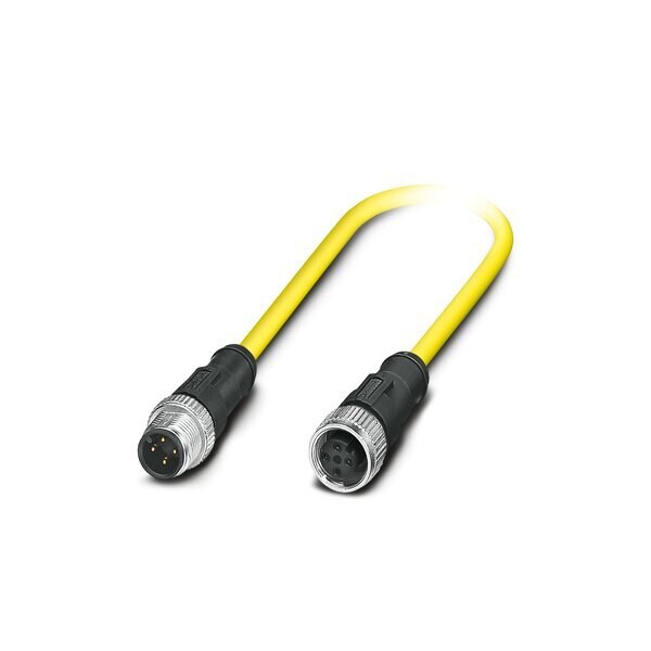 Phoenix Contact SAC-4P-M12MS/ 3 0-542/M12FS BK - 1417890
