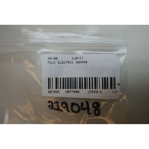 Contactor de otros amperios 24V-CD 10A de Fuji Electric - 4GH440M