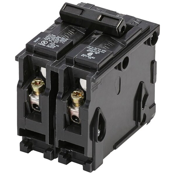 Connecticut Electric Circuit Breaker, QP Series, 20A, 2 Pole, 120/240V AC, 10kA - ICBQ220