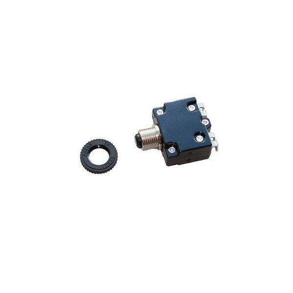 Optifuse Thermal - Push to Reset, 50VDC 250VAC 15A - CBW57-HB-15A-P