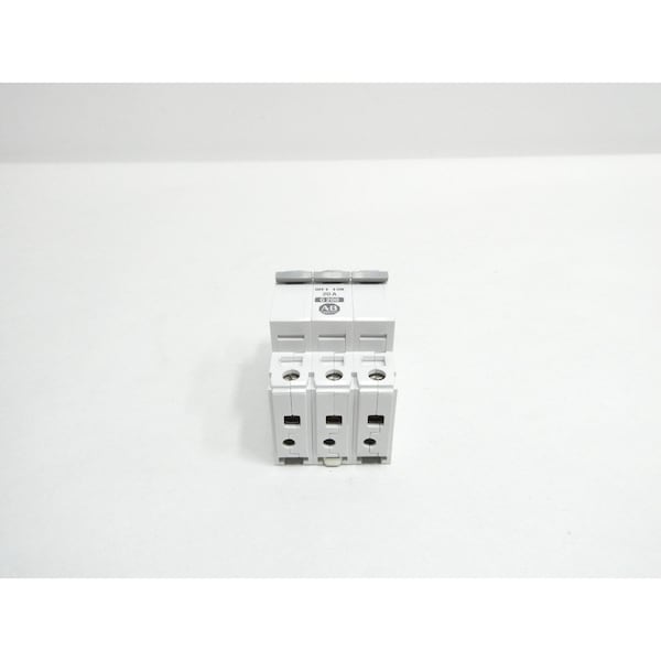 Allen Bradley Miniature Circuit Breaker, 20A, 3 Pole, 480V AC - 1492-CB3G200