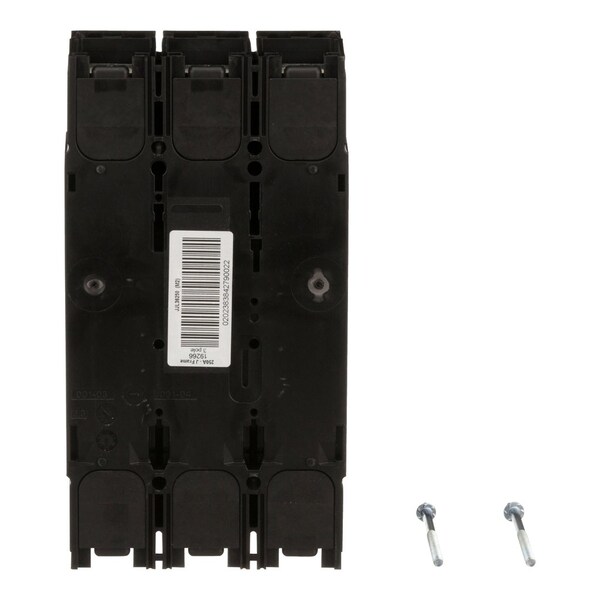 Square D Molded Case Circuit Breaker, JJL Series, 250A, 3 Pole, 600V AC, 100kA at 240V AC - JJL36250
