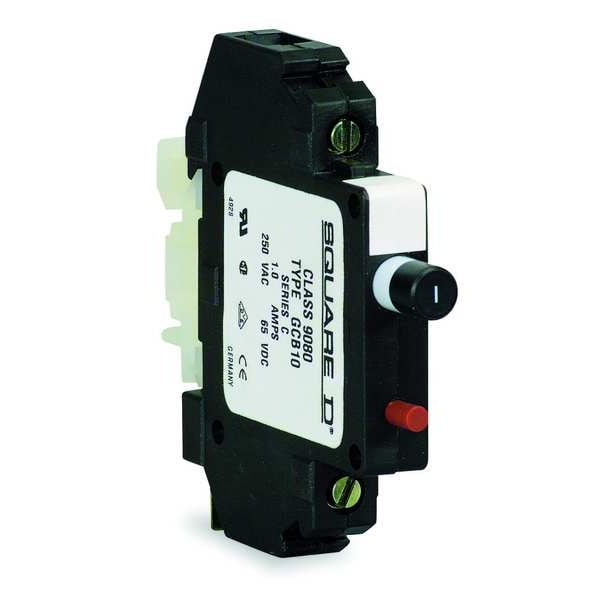 Square D Circuit Breaker, 9080GCB Series, 2A, 1 Pole, 250V AC - 9080GCB20