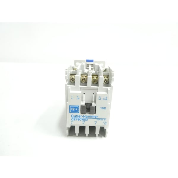 Eaton Cutler-Hammer 24V-AC 12A AMP 7-1/2HP AC CONTACTOR - CE15CNS3

Contactor de CA de 24V-AC, 12A, 7-1/2HP - CE15CNS3 de Eaton Cutler-Hammer