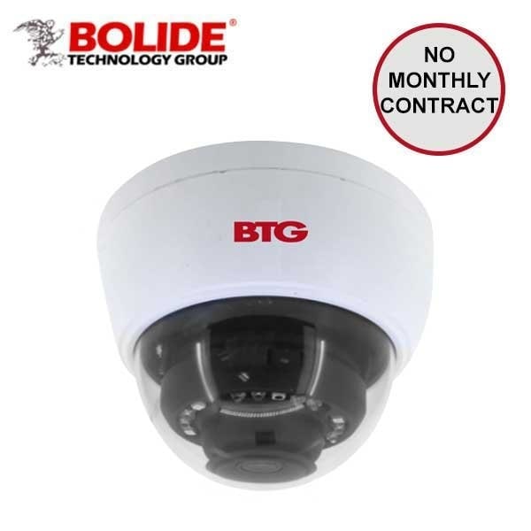 Bolide 5MP IP Fixed vandal dome camera 2.8mm lens I.R., POE IP66 - BOL-BTG-N1529