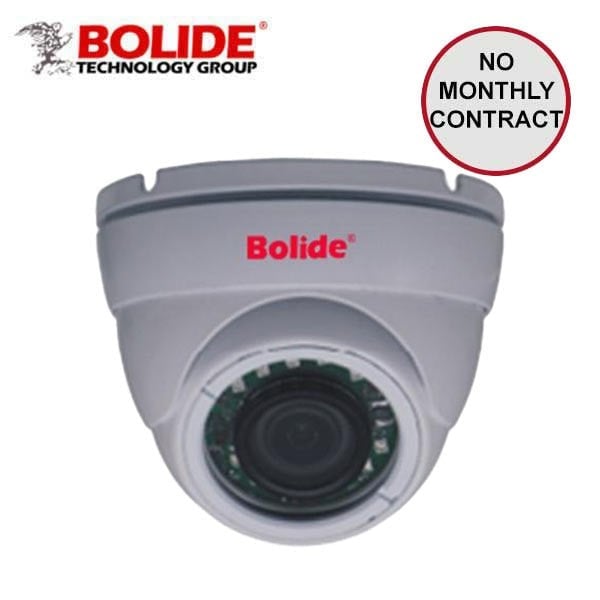 Bolide 2.0MP AHD / TVI / CVI / Analog Eyeball Camera, 1/3" CMOS, 2.8-8mm Wide Angle Motorized Varifocal Len - BOL-BC1209IRODVAM-28-AHQ
