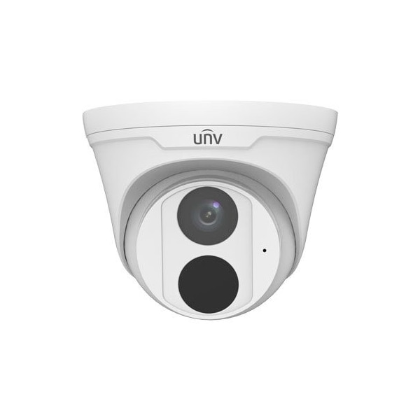 Uniview 5MP Eyeball Network Camera 2.8mm Fixed Lens, 30m IR, Easystar, PoE, H.265 - IPC3615SR3-ADF28KM-G