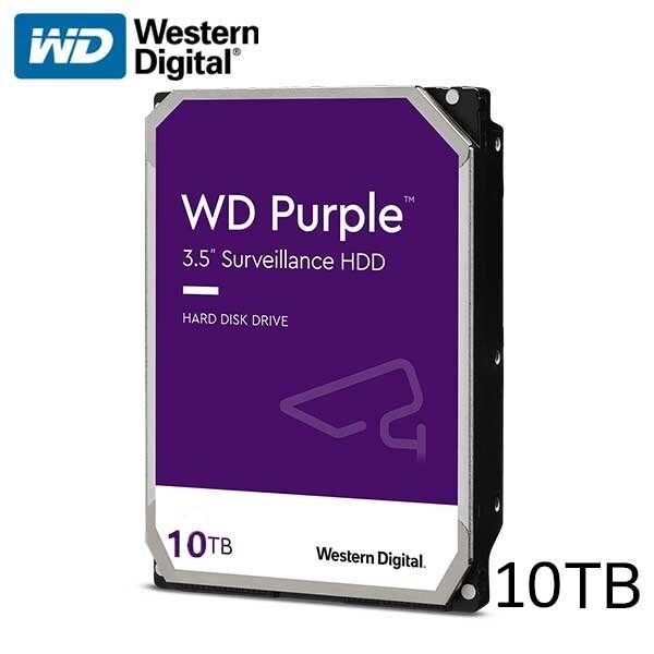 Western Digital ASIWDC 10TB 3.5" 72 WD101PURP - ASI-254303