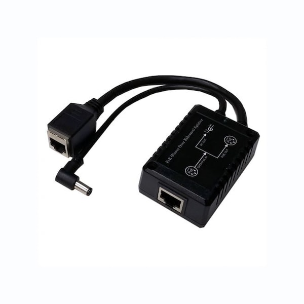 Tycon Systems 802.3af/at Split, 48V PoE + 12VDC Out, 15W - POE-MSPLT-4812P-F